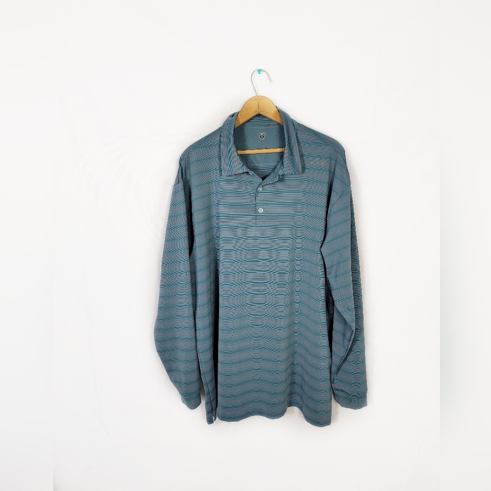 Men's Xl Nike Blue Golf Shirt